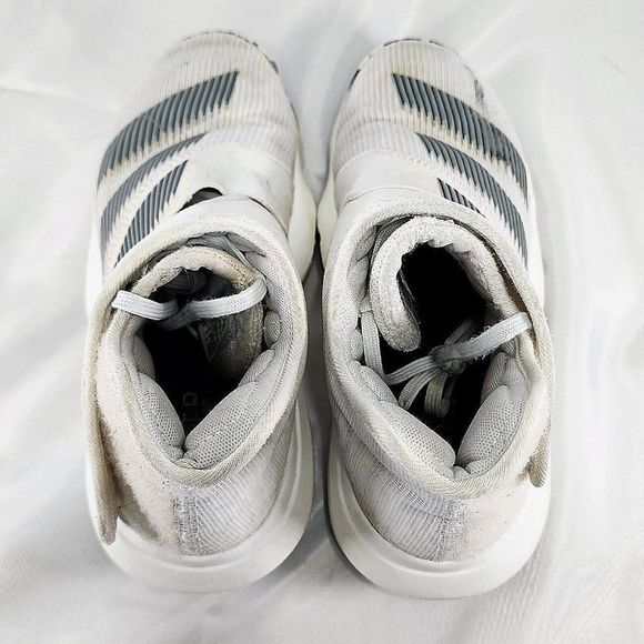 Adidas Harden B/E 3 Cloud White Shoes G26150 Quality Rare Comfort Men Size 5.5 - Picture 7 of 8